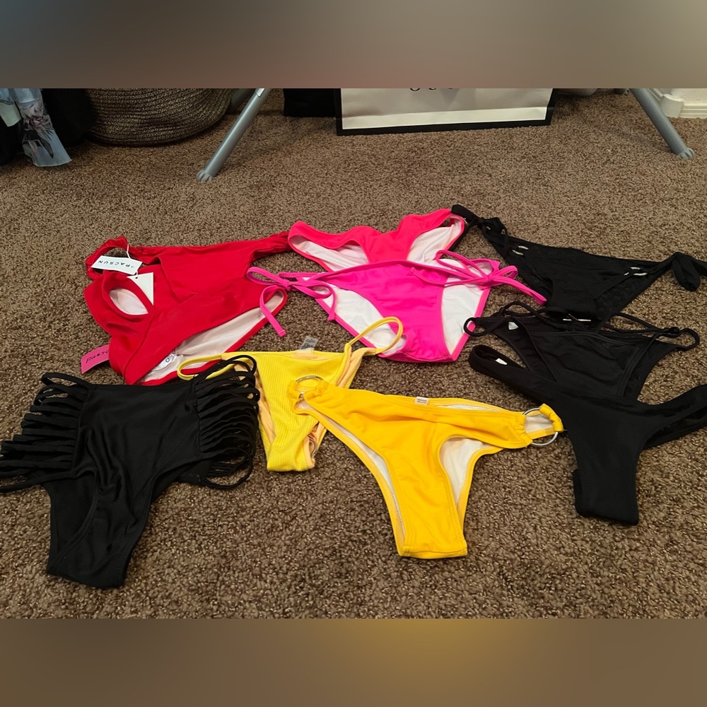 Bikini bottom bundle. 10 total
